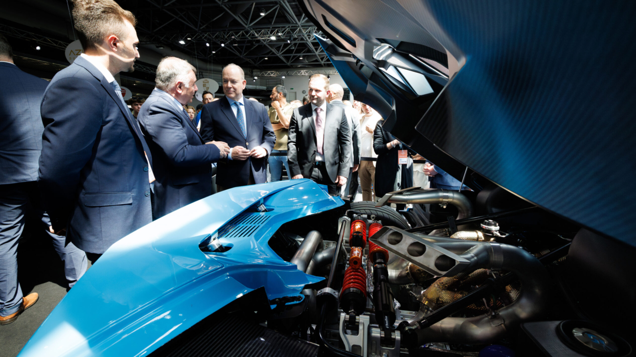 Visite salon top marques au grimaldi forum.