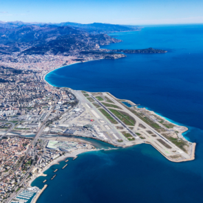 Vues aériennes 2021 aéroport de Nice